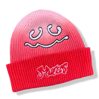 DYED FACE BEANIE
