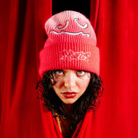 DYED FACE BEANIE